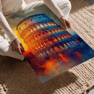 Colosseum Sunset Glow