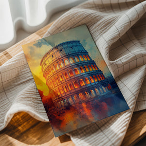 Colosseum Sunset Glow