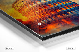 Colosseum Sunset Glow