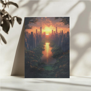 Central Park Sunset Path