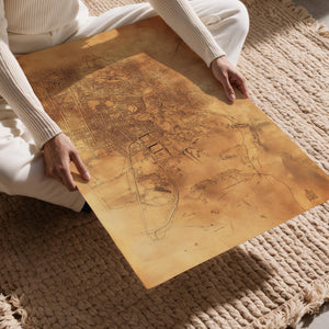 Antique Cartography Print