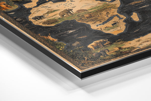 African Wildlife Map