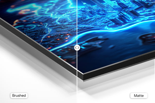 Neon Dubai Futuristic Map