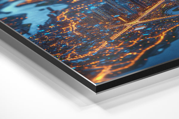 Vibrant Dubai Nightscape