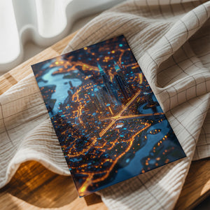 Vibrant Dubai Nightscape