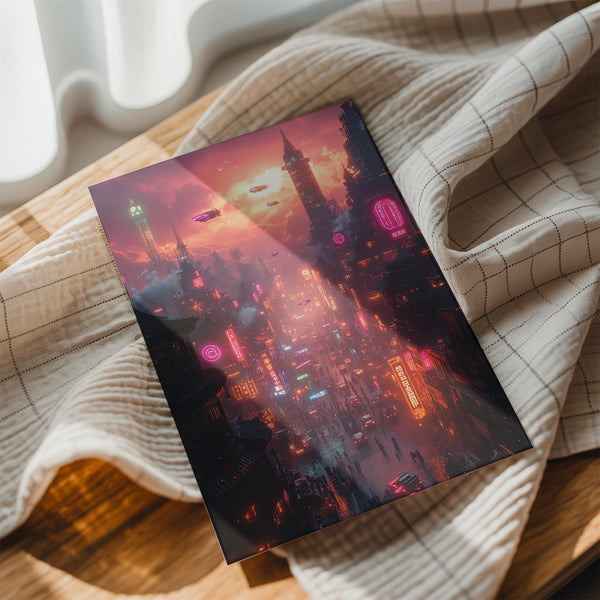 Cyberpunk Street Scene