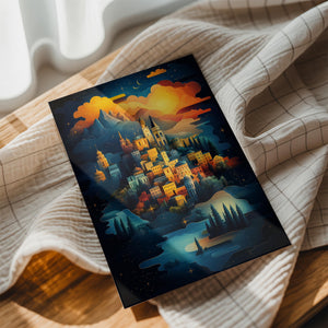 Artistic Hilltop Village