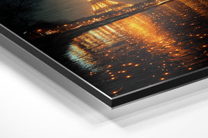 Eiffel Sparkle Reflection