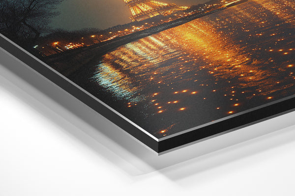 Eiffel Sparkle Reflection