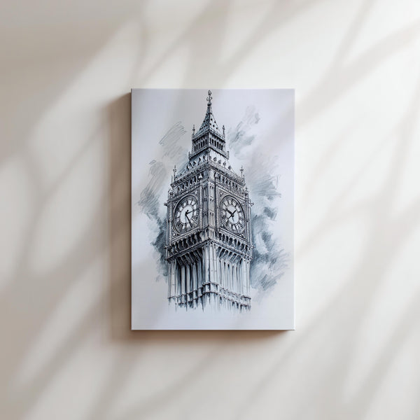 Big Ben Pencil Art