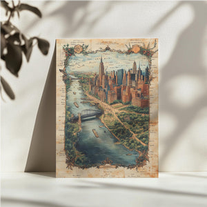 Vintage New York Map