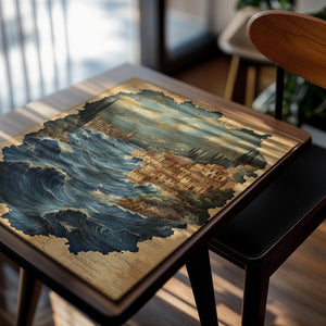 Mediterranean Coastal Scene