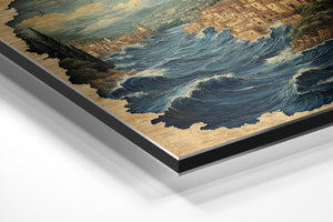 Mediterranean Coastal Scene