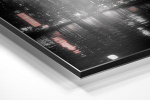 Rainy Urban Nightscape