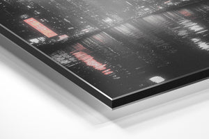 Rainy Urban Nightscape