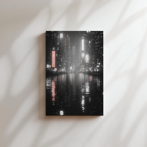 Rainy Urban Nightscape