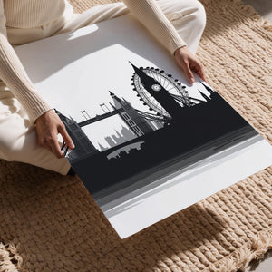 London Landmarks Silhouette