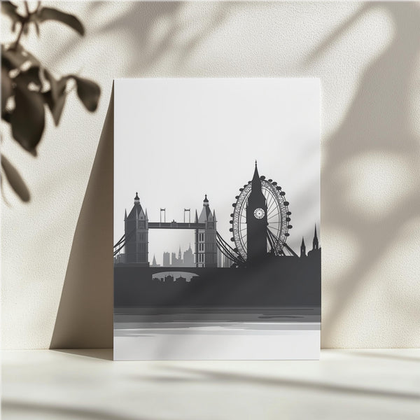 London Landmarks Silhouette