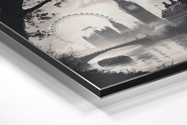 Thames London Fogscape