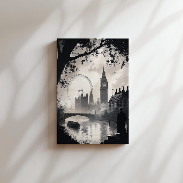 Thames London Fogscape