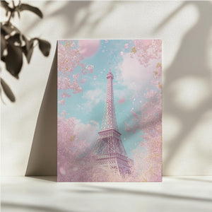 Springtime Paris Eiffel