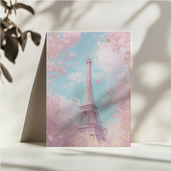 Springtime Paris Eiffel