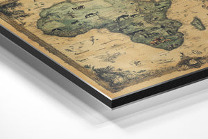 African Wildlife Map