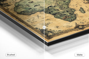 African Wildlife Map