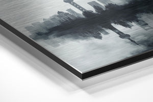 Shanghai Fog Reflection