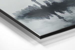 Shanghai Fog Reflection