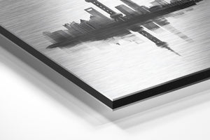 Monochrome Shanghai Skyline