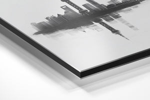 Monochrome Shanghai Skyline