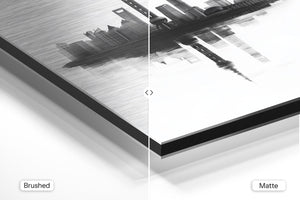 Monochrome Shanghai Skyline