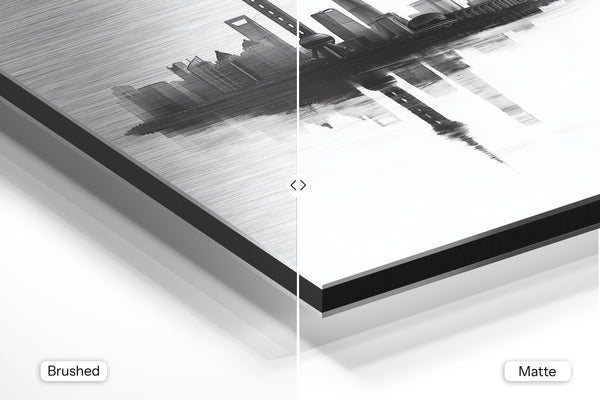 Monochrome Shanghai Skyline