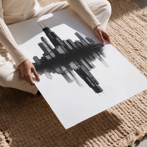 Chicago Skyline Reflection