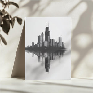 Chicago Skyline Reflection