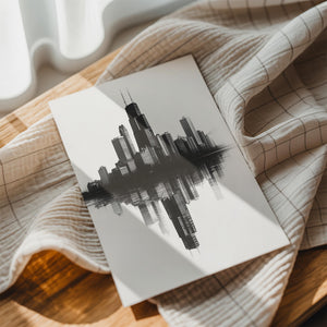 Chicago Skyline Reflection