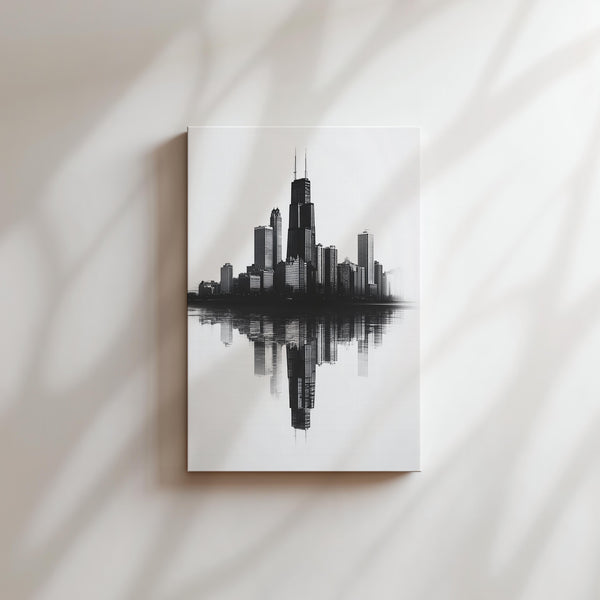 Chicago Skyline Reflection