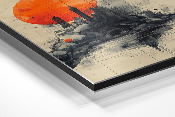 Red Sun Urban Impression