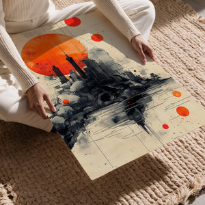 Red Sun Urban Impression