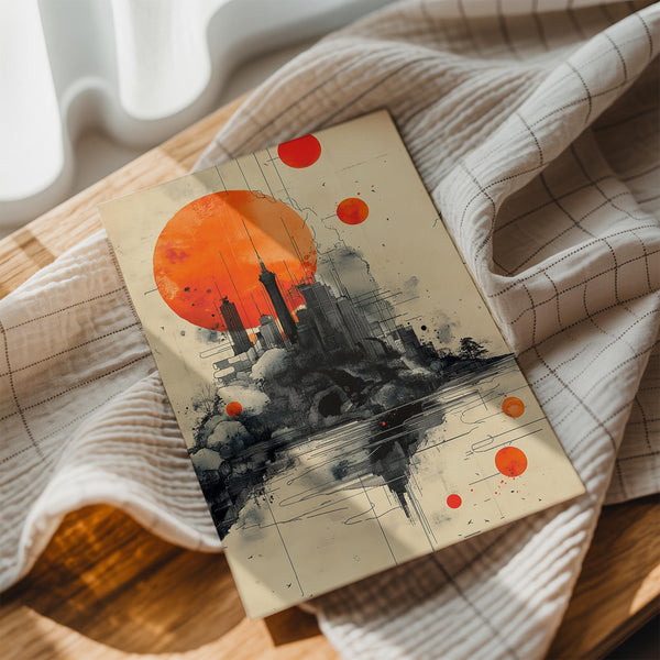 Red Sun Urban Impression