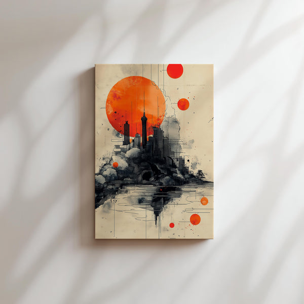 Red Sun Urban Impression