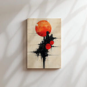 Metropolis Sunset Vibrance