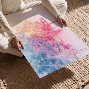 Abstract Golden Gate