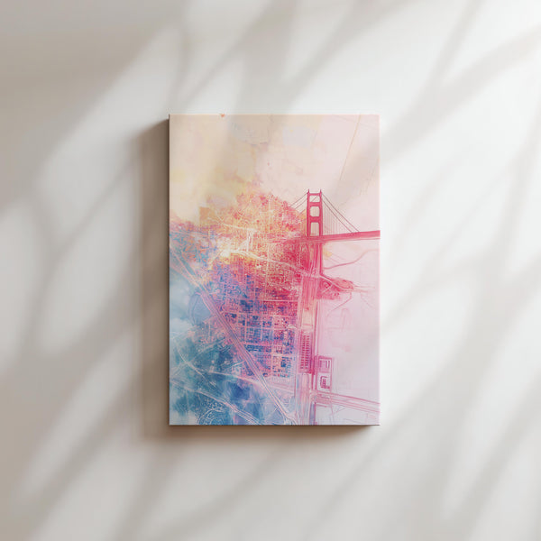 Abstract Golden Gate