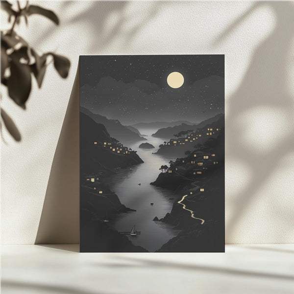 Moonlit River Village