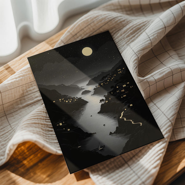 Moonlit River Village