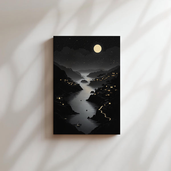 Moonlit River Village