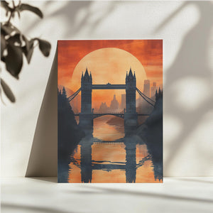 Sunset Tower Bridge