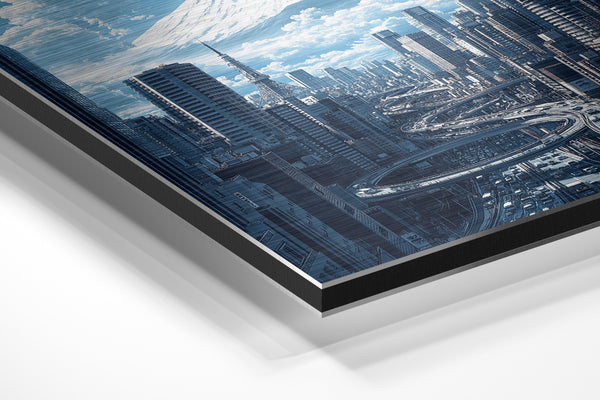 Mount Fuji Cityscape